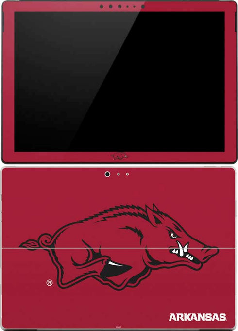 University of Arkansas-Fayetteville Razorbacks Red Logo Surface Pro (2017) Skin